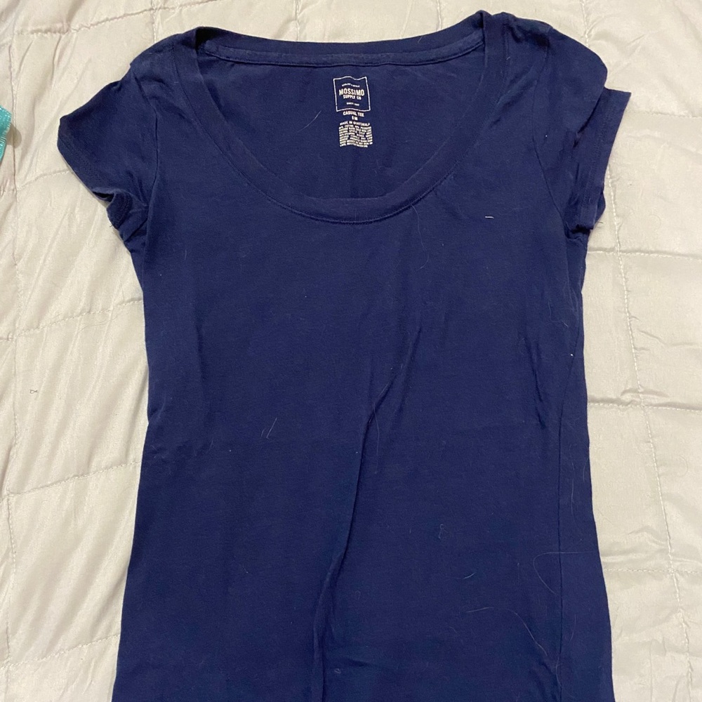 Women’s Navy Blue Short Sleeve Top